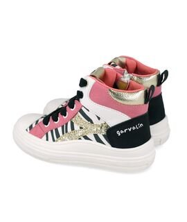 Garvalin Παιδικά Ανατομικά Sneakers High 261553-A050-BLANCO - ΛΕΥΚΟ