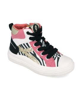 Garvalin Παιδικά Ανατομικά Sneakers High 261553-A050-BLANCO - ΛΕΥΚΟ