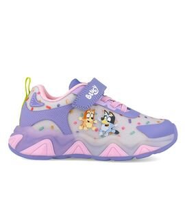Garvalin Παιδικά Ανατομικά Sneakers BLUEY ΦΩΤΑΚΙΑ 261855-B164-LILA - ΜΩΒ/ΛΙΛΑ