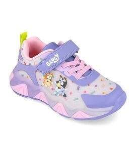 Garvalin Παιδικά Ανατομικά Sneakers BLUEY ΦΩΤΑΚΙΑ 261855-B164-LILA - ΜΩΒ/ΛΙΛΑ