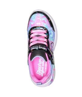 SKECHERS Παιδικά Sneakers με ΦΩΤΑΚΙΑ Heart sparkles BLACK/MULTI 303063LC-BKMT - ΠΟΛΥΧΡΩΜΟ