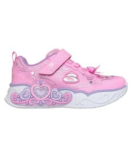 SKECHERS Παιδικά Sneakers με ΦΩΤΑΚΙΑ PRINCESS STEPS pink 303732LC-PNK - ΡΟΖ