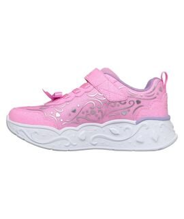 SKECHERS Παιδικά Sneakers με ΦΩΤΑΚΙΑ PRINCESS STEPS pink 303732LC-PNK - ΡΟΖ