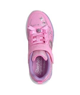 SKECHERS Παιδικά Sneakers με ΦΩΤΑΚΙΑ PRINCESS STEPS pink 303732LC-PNK - ΡΟΖ