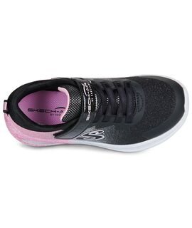 SKECHERS Παιδικά Sneakers MICROSPEC MAX ADVANCE-GLITZ GALA black/rose gold 303859L-BKRG - ΜΑΥΡΟ