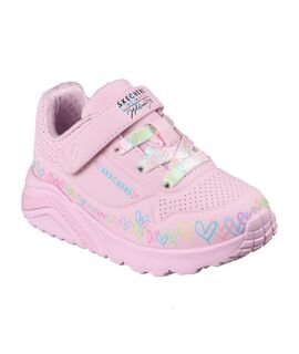 SKECHERS Παιδικά Sneakers HEART CRAZE light pink/multi 314091N-LPMT - ΡΟΖ
