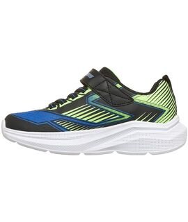 SKECHERS Παιδικά Sneakers MICROSPEC VeELOCITY-GRID-DRIFT black/blue/lime 404127L-BBLM - ΜΠΛΕ