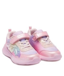 LELLI KELLY Παιδικά Sneakers με ΦΩΤΑΚΙΑ LKAL5730-RO01 MARGAUX ROSA - ΡΟΖ
