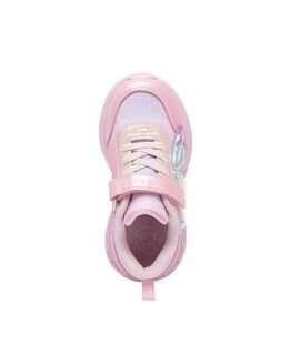 LELLI KELLY Παιδικά Sneakers με ΦΩΤΑΚΙΑ LKAL5730-RO01 MARGAUX ROSA - ΡΟΖ
