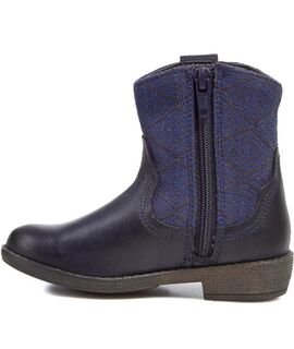 Clarks Biddie Girl navy leather