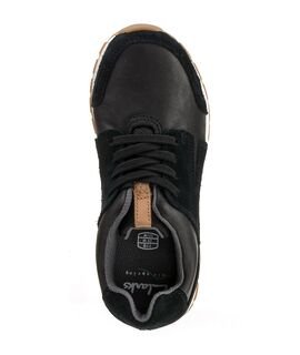 Clarks Myles Street black leather 26135796