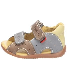 Kickers Boan 015064-10-113 gris marron yellow