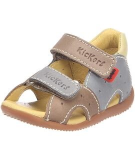 Kickers Boan 015064-10-113 gris marron yellow