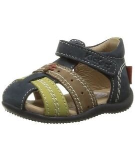 Kickers Bigbazar 279052-10-53 bleu jaune marron