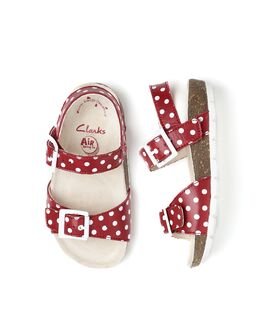 Clarks Volkin Ice Inf 26105671 red leather