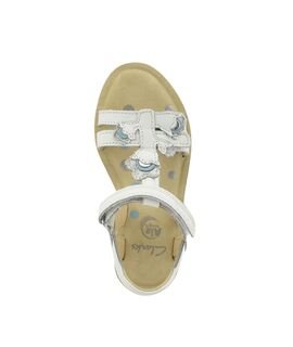 Clarks Mimo Gracie JNR 26114784 White Leather