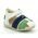 Kickers Bigbazar-2 785422-10-32 white blue green - ΛΕΥΚΟ