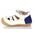 Kickers Sushy 895231-10-31 off white blue marina - ΛΕΥΚΟ