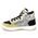 Kickers Kicklax jaune noir zebre 910880-30-73 - ΜΑΥΡΟ/ΧΡΥΣΟ