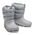 CROCS CLASSIC NEO PUFF BOOT KIDS LIGHT GREY 207684-007 - ΓΚΡΙ