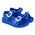 Garvalin Αδιάβροχα Παιδικά Πέδιλα Θαλάσσης 242870-A-AZUL ELECTRICO - ΜΠΛΕ