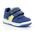 Kickers Παιδικά Ανατομικά Sneakers 910863-30-53 Kalido bleu marine jaune - ΜΠΛΕ