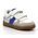 Kickers Παιδικά Ανατομικά Sneakers 910868-30-33 Kalido blanc gris bleu - ΛΕΥΚΟ