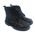 ABY Shoes Παιδικά Δερμάτινα Ανατομικά Μποτάκια Αρβυλάκια Aby483-ΜΑΥΡΟ