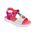 Agatha Ruiz De La Prada Παιδικά Πέδιλα 252925-A304-BLANCO Y FUCSIA - ΠΟΛΥΧΡΩΜΟ