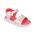 Agatha Ruiz De La Prada Παιδικά Πέδιλα 252926-A050-BLANCO - ΛΕΥΚΟ/ΡΟΖ