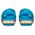 CROCS Παιδικά Πέδιλα Θαλάσσης Crocband Cruiser RicRac Sandal T 211028-4WG marina - ΜΠΛΕ