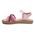 ABY shoes Παιδικά Δερμάτινα Ανατομικά Πέδιλα ABY548-ΡΟΖ