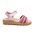 ABY shoes Παιδικά Δερμάτινα Ανατομικά Πέδιλα ABY560-ΡΟΖ