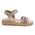 ABY shoes Παιδικά Δερμάτινα Ανατομικά Πέδιλα ABY564-ΑΜΜΟΥ - ΡΟΖ/ΧΡΥΣΟ