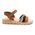 ABY shoes Παιδικά Δερμάτινα Ανατομικά Πέδιλα ABY568-ΚΑΜΕΛ - ΚΑΦΕ