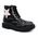 ABY Shoes Παιδικά Δερμάτινα Ανατομικά Μποτάκια Αρβυλάκια Aby538-ΜΑΥΡΟ