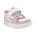 PRIMIGI Παιδικά Ανατομικά Δερμάτινα Sneakers 1407000 bianco/baby pink - ΡΟΖ