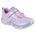 SKECHERS Παιδικά Sneakers με ΦΩΤΑΚΙΑ Butterfly Bliss velcro lights 303065L-LVMT - ΛΙΛΑ