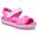 CROCS Παιδικά Πέδιλα Θαλάσσης Bayaband Sandal 211055-6QQ ELECT - ΦΟΥΞΙΑ