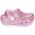 CROCS Παιδικά Σαμπό Θαλάσσης Classic Chunky Glitter Clog 211940-6ZW PINK - ΡΟΖ GLITTER