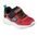 SKECHERS Παιδικά Sneakers με ΦΩΤΑΚΙΑ Meteor-Lights 2.0 velcro lights 401490N-RDBK - ΚΟΚΚΙΝΟ