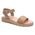 ABY shoes Παιδικά Δερμάτινα Ανατομικά Πέδιλα ABY665-NUDE/ΜΠΡΟΝΖΕ
