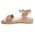 ABY shoes Παιδικά Δερμάτινα Ανατομικά Πέδιλα ABY665-NUDE/ΜΠΡΟΝΖΕ
