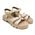 Ricco Mondo Παιδικά Δερμάτινα Ανατομικά Πέδιλα T30323T1 - NUDE ΣΑΤΙΝΕ