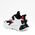 BULL BOYS Παιδικά Sneakers με ΦΩΤΑΚΙΑ DNAL5266-NE01 T-REX NERO - ΜΑΥΡΟ