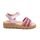 ABY shoes Παιδικά Δερμάτινα Ανατομικά Πέδιλα ABY560-ΡΟΖ