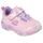 SKECHERS Παιδικά Sneakers με ΦΩΤΑΚΙΑ Butterfly Bliss velcro lights 303066N-LPMT - ΡΟΖ