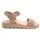 ABY shoes Παιδικά Δερμάτινα Ανατομικά Πέδιλα ABY665-NUDE/ΜΠΡΟΝΖΕ