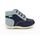 Kickers Bonzip 653093-10-5 bleu clair marine