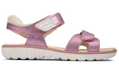 Clarks Roam Surf K 26158058 light pink leather